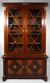 EMPIRE STYLE ORMOLU MOUNTED MA