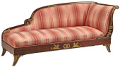 EMPIRE STYLE ORMOLU-MOUNTED MA
