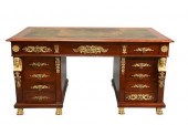 EMPIRE STYLE ORMOLU-MOUNTED MA