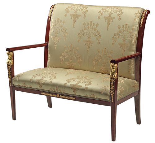 EMPIRE STYLE ORMOLU-MOUNTED