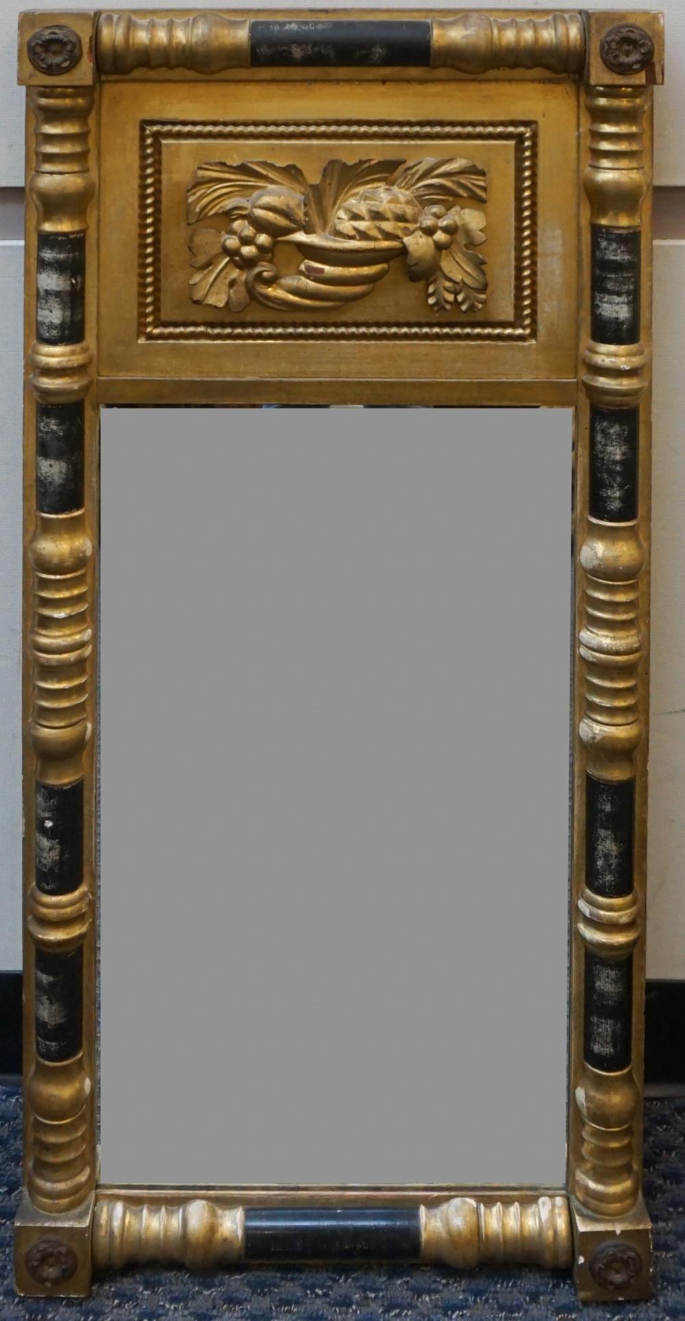 EMPIRE STYLE PARCEL GILT AND
