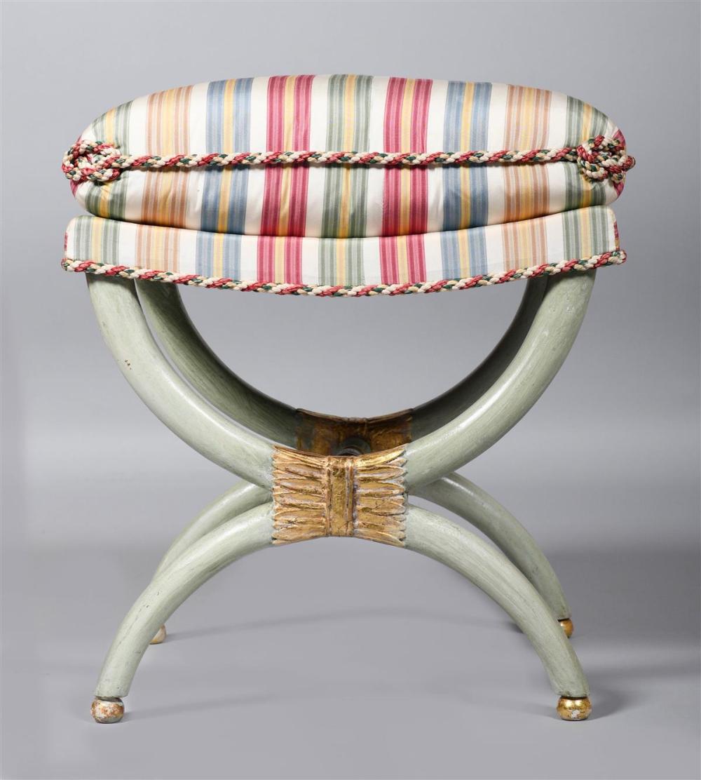 EMPIRE STYLE PARCEL-GILT AND