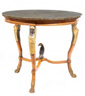 EMPIRE-STYLE PARCEL GILT FRUIT