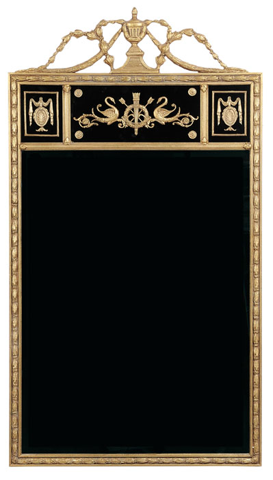 Empire Style Parcel Gilt Pier