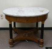 EMPIRE STYLE PARTIAL GILT AND