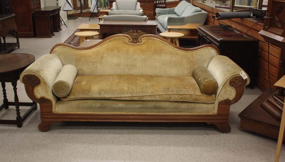 EMPIRE STYLE SOFA, AMERICAN,