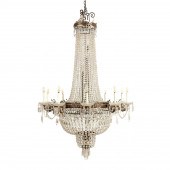 EMPIRE-STYLE TEN-LIGHT CRYSTAL
