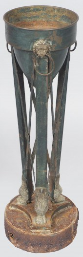EMPIRE STYLE TOLE PLANTER, 19T