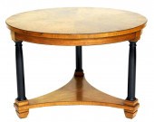 EMPIRE STYLE TRIPOD LOW TABLE