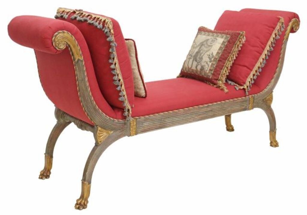 EMPIRE STYLE UPHOLSTERED