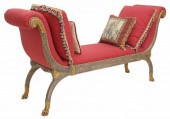 EMPIRE STYLE UPHOLSTERED RECAM