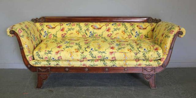 Empire Style Upholstered