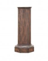 EMPIRE STYLE WALNUT COLUMNAR P