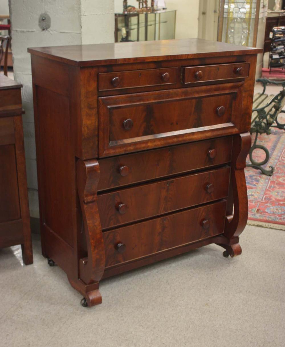 EMPIRE SURVIVAL MAHOGANY CHEST OF