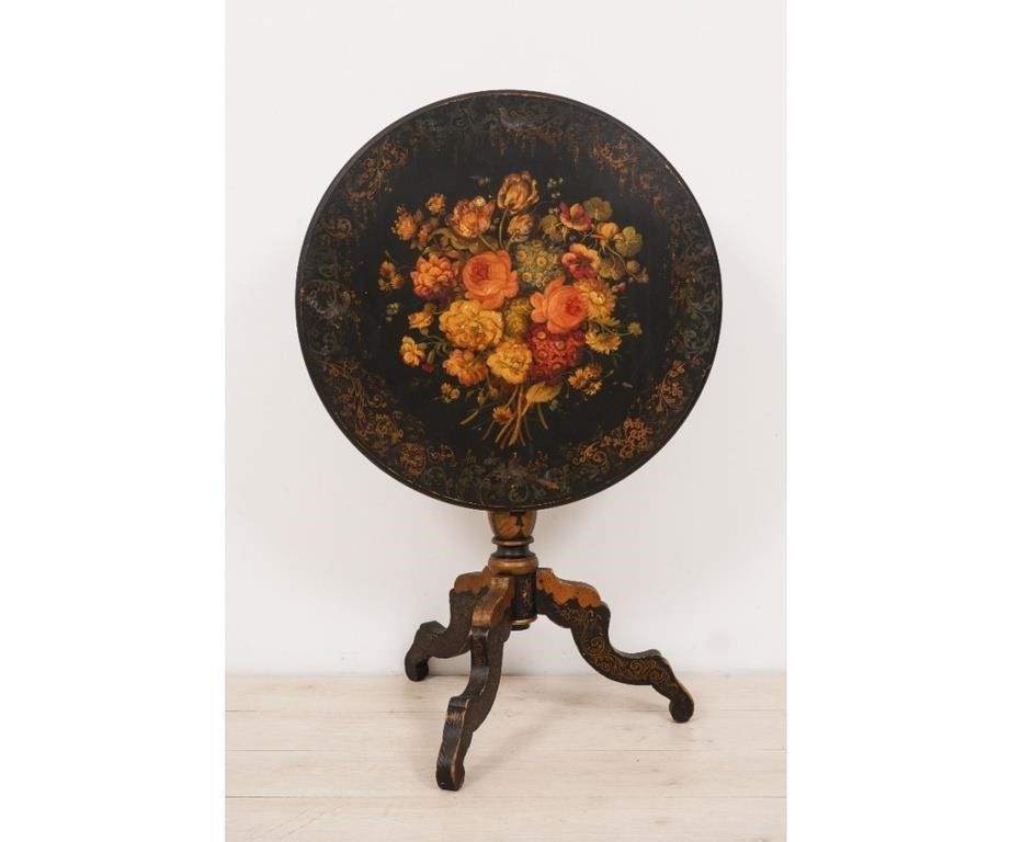 Empire tilt-top candlestand,