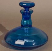 EMPOLI ITALIAN BLUE GLASS SHIP