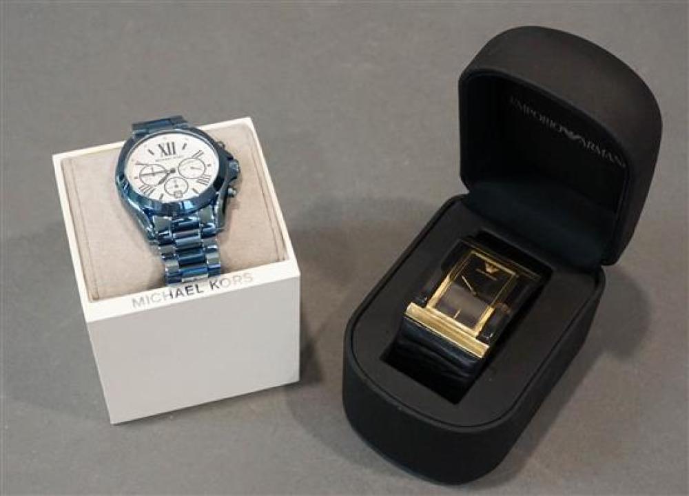 EMPORIO ARMANI WATCH AND A
