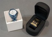 EMPORIO ARMANI WATCH AND A MIC