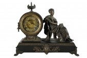 EMPPIRE STYLE SPELTER MANTEL C