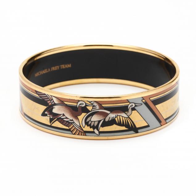 ENAMEL BANGLE BRACELET, MICHAELA