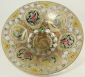 Enamel Decorated Glass Center