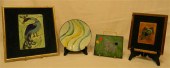Enamel dish  6''; along with t