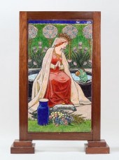 ENAMEL ON COPPER PLAQUE THE FR