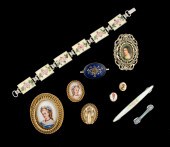 Enamel & Painted Porcelain Cos