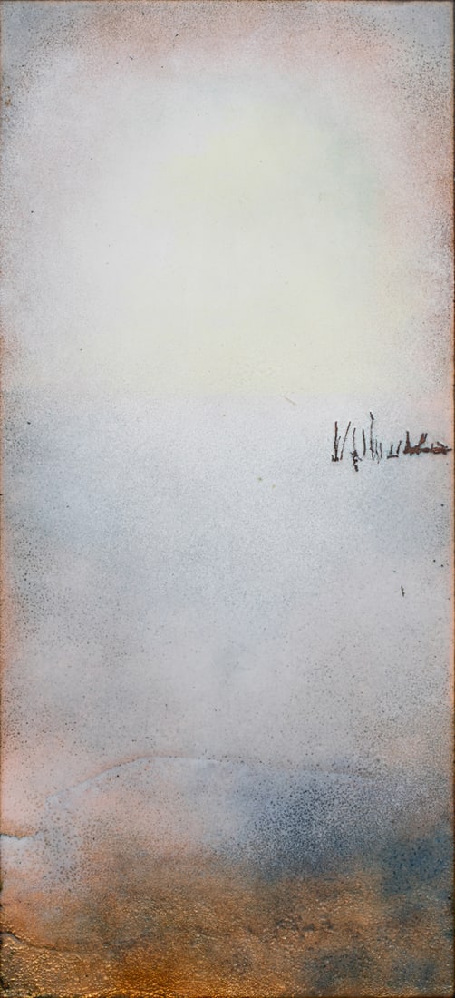 ENAMEL PLAQUE, JUNE THERESE