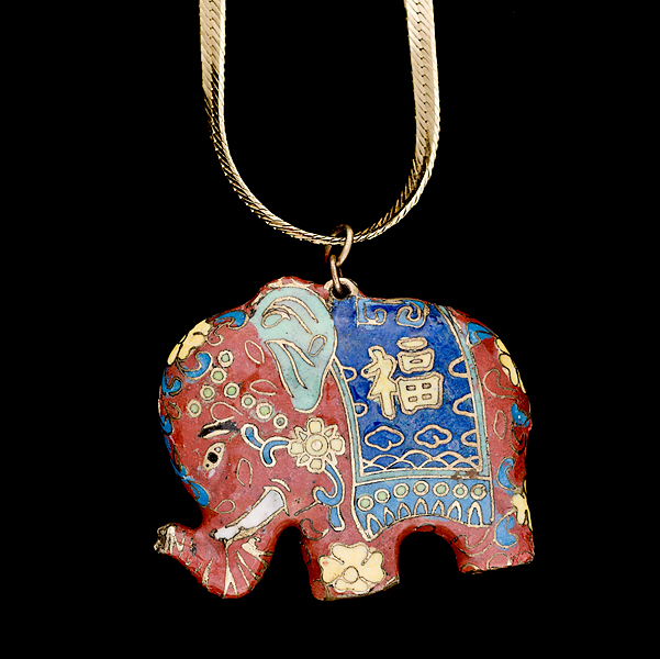 Enameled Asian Elephant An