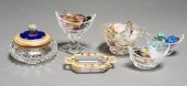 ENAMELED DECORATED ORMOLU AND