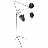 ENAMELED METAL FLOOR LAMP AFTE