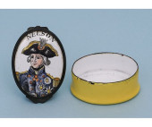 ENAMELED PATCH BOX<br>Lord Nel