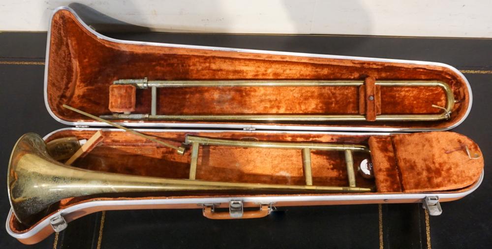 ENCASED BRASS TROMBONEEncased Brass