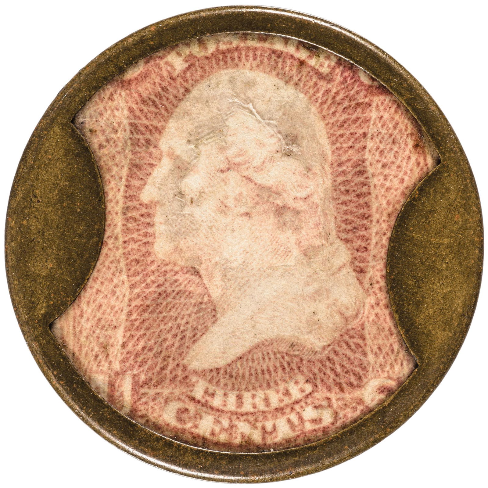 ENCASED POSTAGE STAMP, EP-46 S-95 3