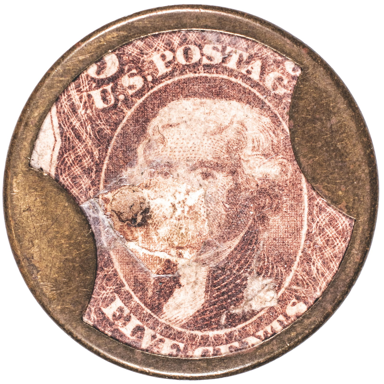 ENCASED POSTAGE STAMP, EP-69,