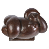 ENG TAY B.1947 BRONZE RECLININ