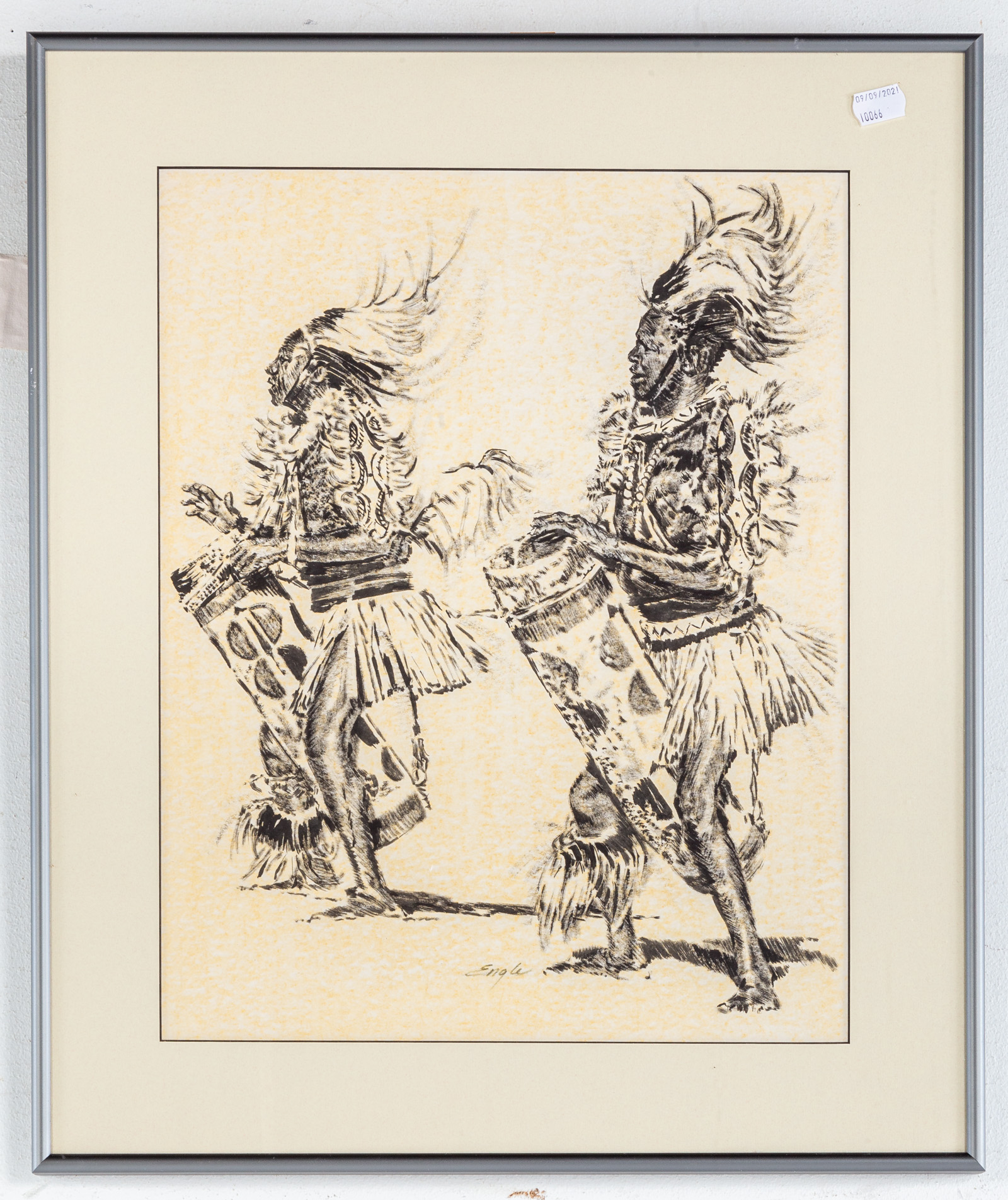 ENGLE. AFRICAN DRUMMERS, BRUSH