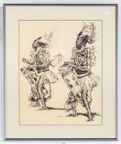 ENGLE. AFRICAN DRUMMERS, BRUSH