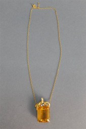 ENGLISH 18-KARAT YELLOW-GOLD,