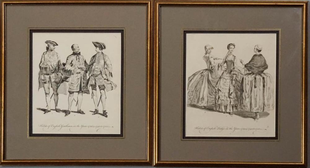 (ENGLISH, 18TH CENTURY) HABITS OF