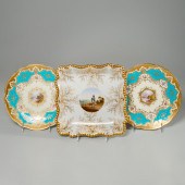 ENGLISH 19TH C. CABINET PLATES