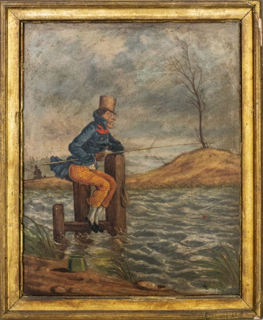 ENGLISH 19TH C. "FISHERMAN" 