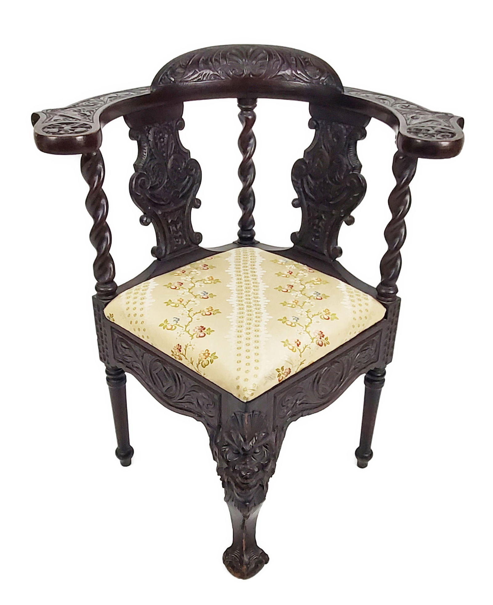 ENGLISH 19TH CENTURY CARVED