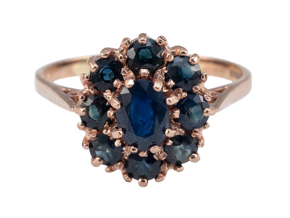 ENGLISH 9KT ROSE GOLD AND