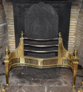 ENGLISH ADAMS PERIOD BRASS RET