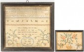 ENGLISH ALPHABET SAMPLER, ETC.