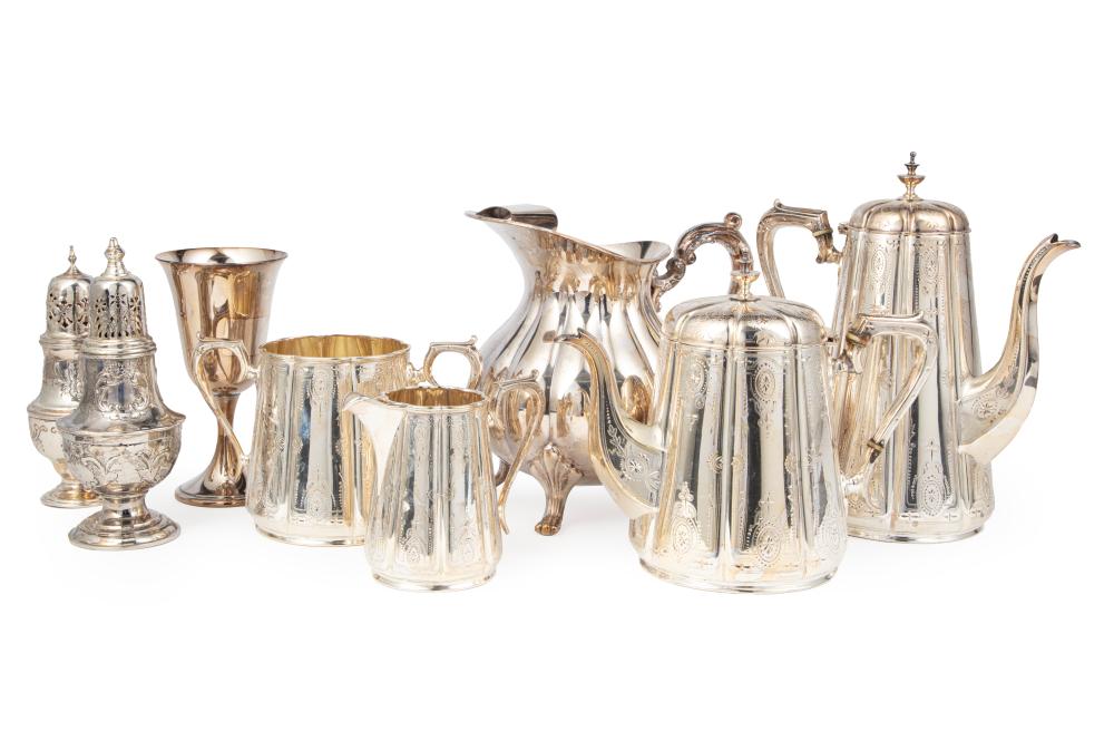 ENGLISH AND AMERICAN SILVERPLATE