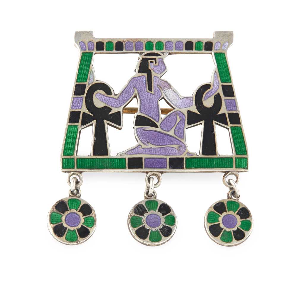 ENGLISH ART DECO EGYPTIANESQUE