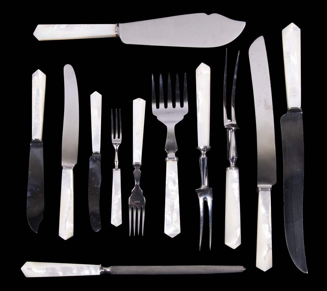 ENGLISH ART DECO MOTHER-OF-PEARL